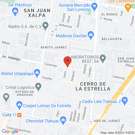 R & M Salon De Belleza map