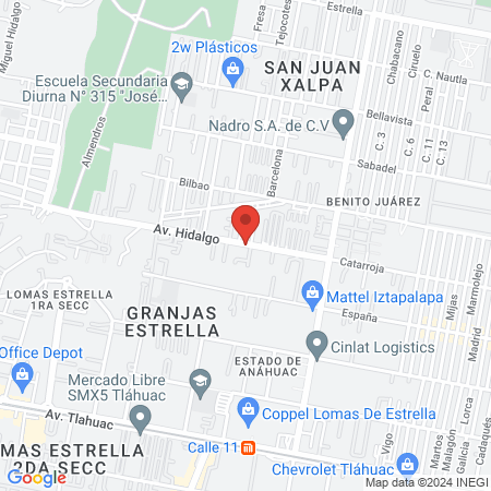 Escuela de barberia WILD map