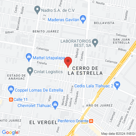 Peluquería Gedeon map