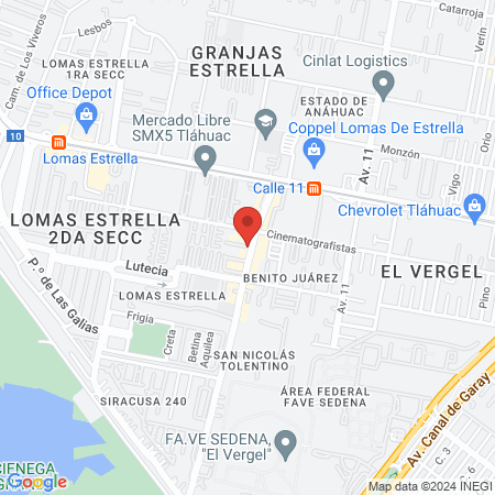 CENTRO COSMETOLÓGICO Y BIENESTAR INTEGRAL SAKURA map