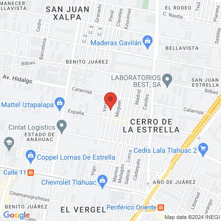 Deposito Dental HG map