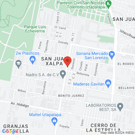 Consultorio Podologico map