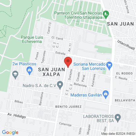 Santo Diente Nautla map