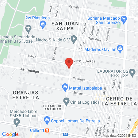 Veterinaria Bilbao map