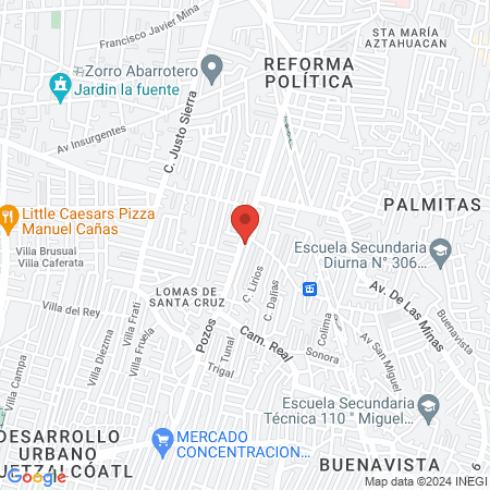 Math barber shop (Av pozos) map