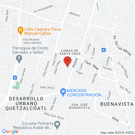 Consultorio dental DANGEL map