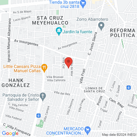 Veterinaria De Jesus map
