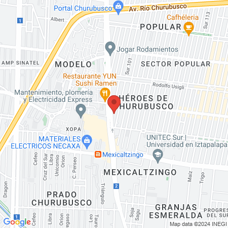 Alanis Moreno Mari Alberto map