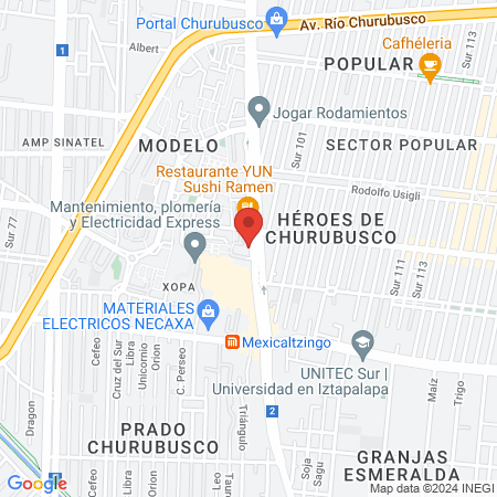 Dr. José Alfredo Phérez Chara Lajud map