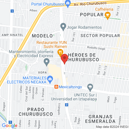 Consultorio Cirujano Pediatra map