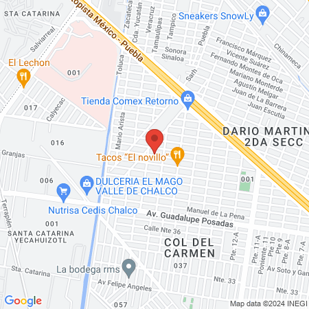 Sanatorio Médico map