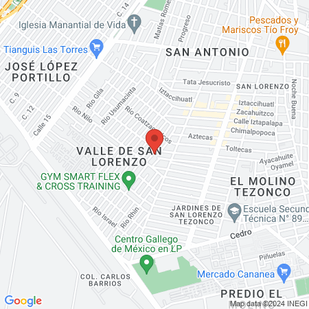 Salón & Barberia Paco map