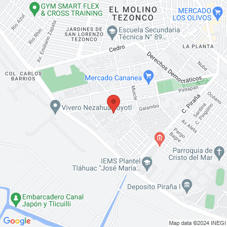 Centro de Especialidades map