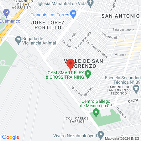 Alternativa de vida hoy CDMX map