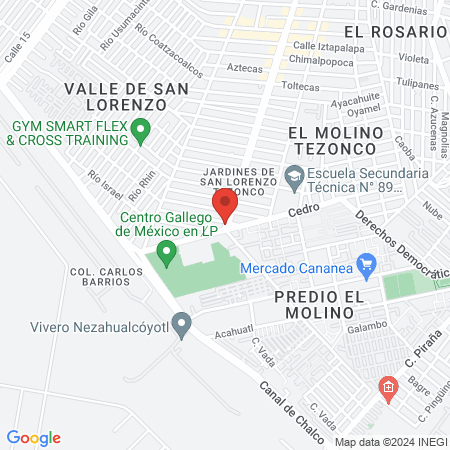 Centro Veterinario Izcuitlán map