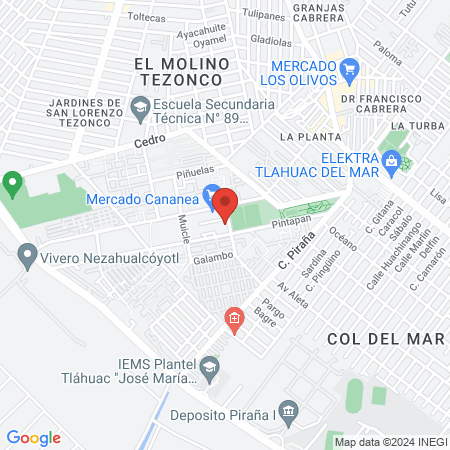 La perruqueria map
