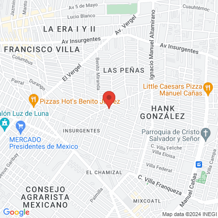 SALON DE BELLEZA MARY map