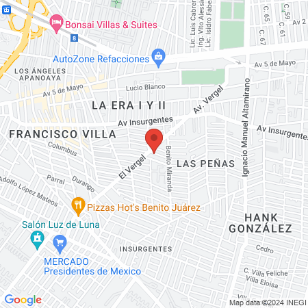 Spa canino Arisita map