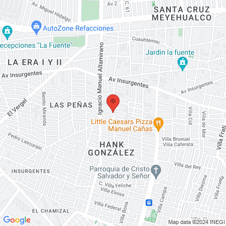 Barbería Prodigio map