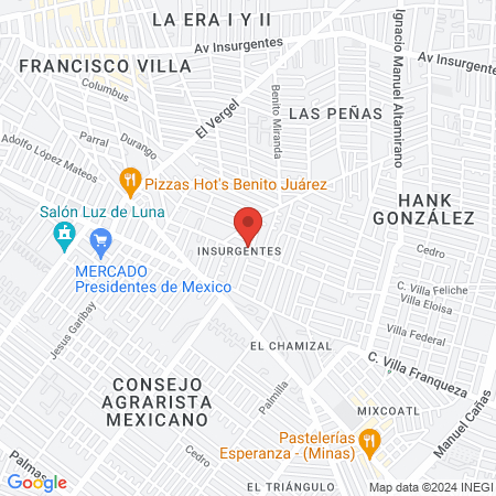 Dental Insurgentes map