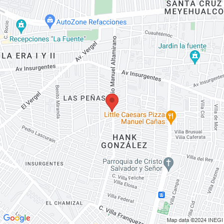 PODOLOGÍA Y COSMETOLOGÍA DR GRANADOS map