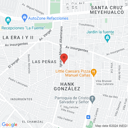 Carranza Vital Laura map