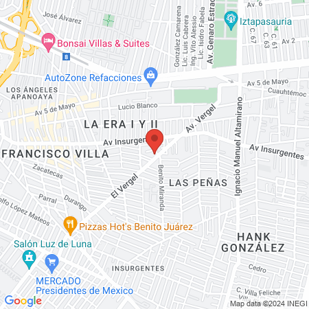 Veterinaria "Las Peñas" map