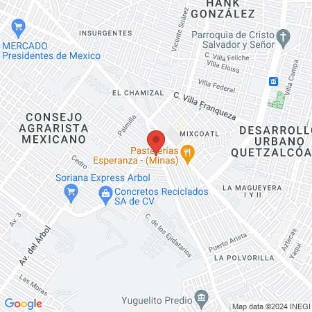 AGA Especialidades veterinarias map