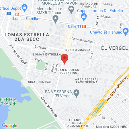 Estetica Kay map