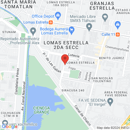 Peluquería Anubis map