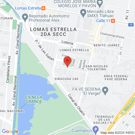 TAEKWONDO LEONES SUAREZ map