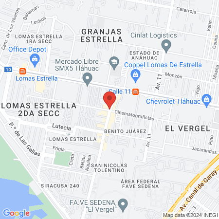 Manuel Arce Dent map