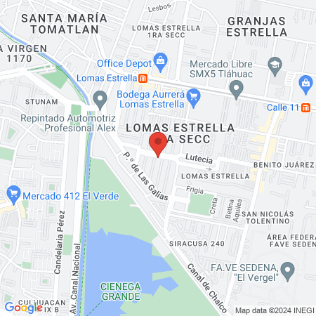 Consultorio Pedíatrico map