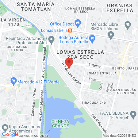 Psicología & Salud Mental map