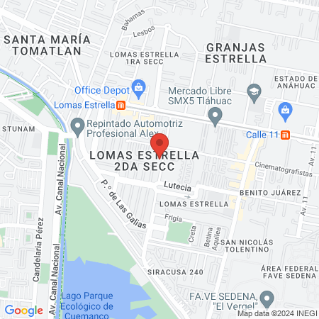 Terapia Alternativa Holistica Lili map