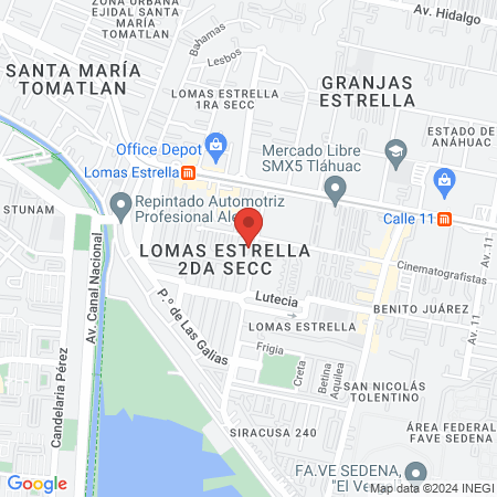 Dr. Miguel Avila Olmos map