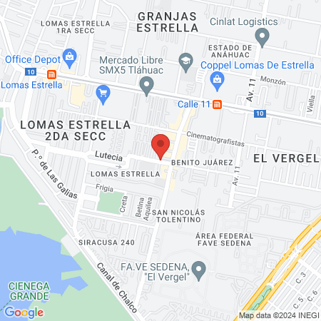 Consultorio Veterinario Dr Trejo map