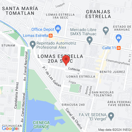 Petfect (Estética canina profesional) map