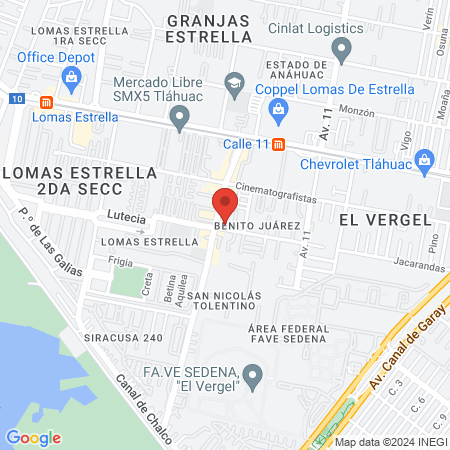 Pets Park Veterinaria map