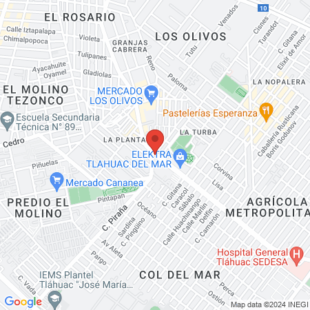 Consultorio medico yza la turba map
