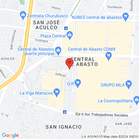 Verduleros barber shop #1 map