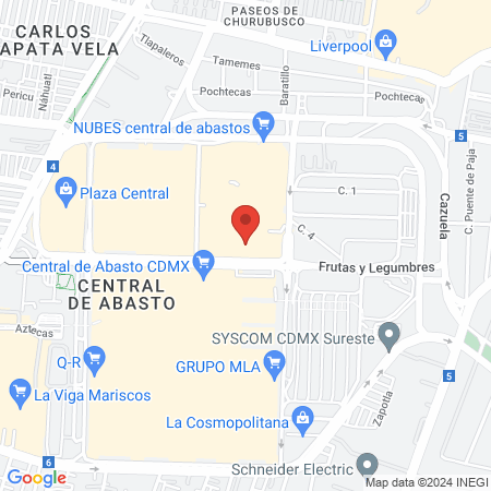 Humberto Palacios Ramirez map