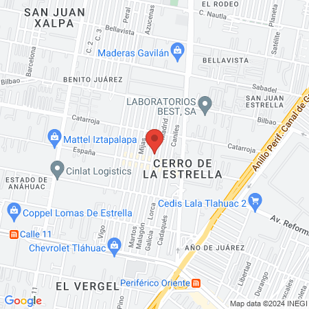 CONSULTORIO DENTAL MARTINEZ map