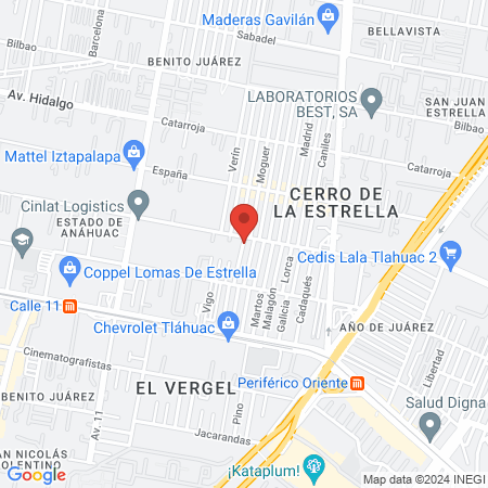 Dra. Gabriela Perez Paniagua, Dentista - Odontólogo map