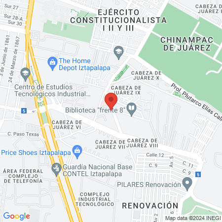 Estetica Dolys CDMX map