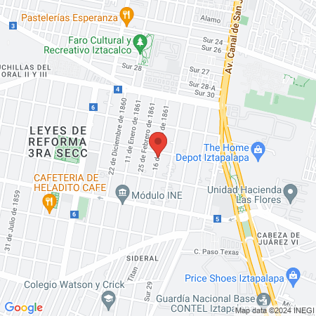 ESTETICA Y PELUQUERIA PELUCAS map