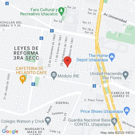 Salón de uñas DGLAMOURNAILS map