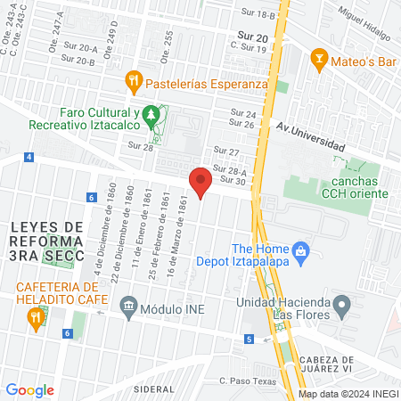 Brows Lash and Nails map