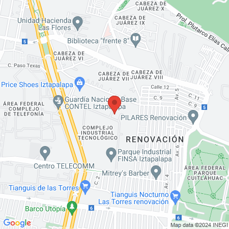 NordicTrack México map