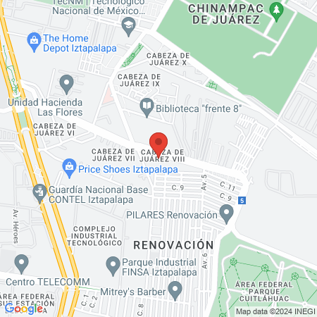 TEMAZCAL Grupo De Salud Popular (Terapia De Rehabilitación) map